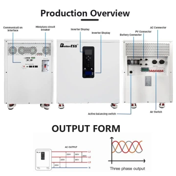 BetterESS 51.2V 628Ah 32kWh All-in-One Mobile ESS LiFePO4 Battery Energy Storage System with 12kW Three-Phase Hybrid Inverter Smart BMS MPPT & Equalization Module