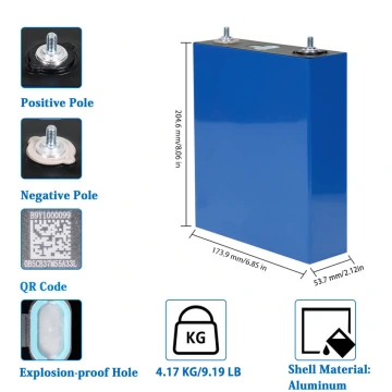 CALB 230Ah LiFePO4 Battery Brand New Grade A Rechargeable Cells For RV , EV ,Boat, Solar