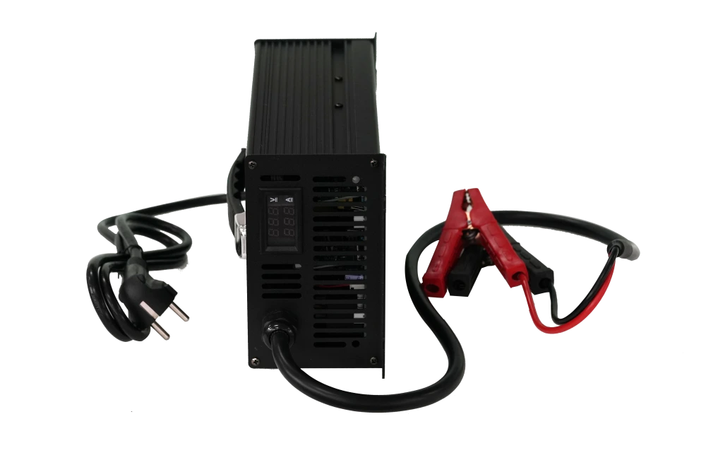 14.6V 20A LiFePO4 Battery Charger, 2-Stage Automatic Intelligent LiFePO4 Lithium Battery Charger Suitable for 12 V (12.8 V) Lithium Battery