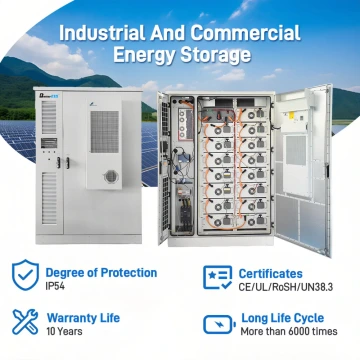 High Voltage 768V 215KWH Cabinet Solar Power Energy Storage System Container BESS