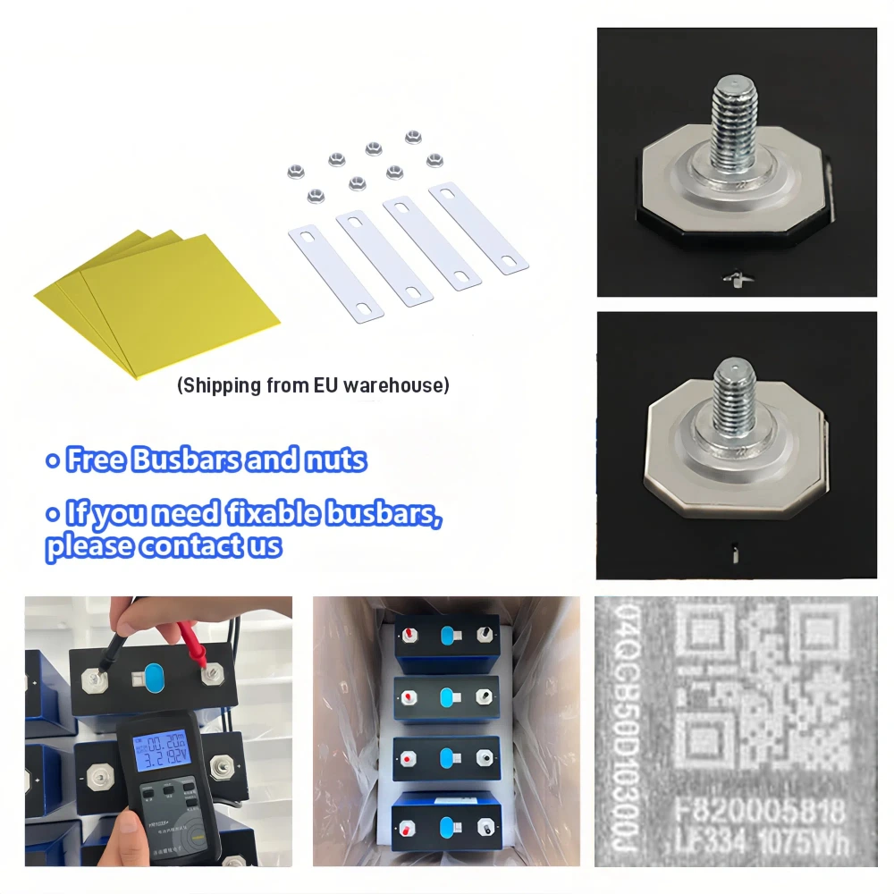 EVE LF334 3.2V 334Ah  LiFePO4 Battery Cells - Brand New Grade A with QR Code