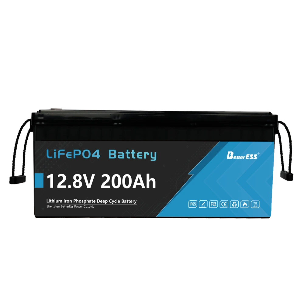 12V 200Ah LiFePO4 Battery Built-in 200A BMS with Bluetooth