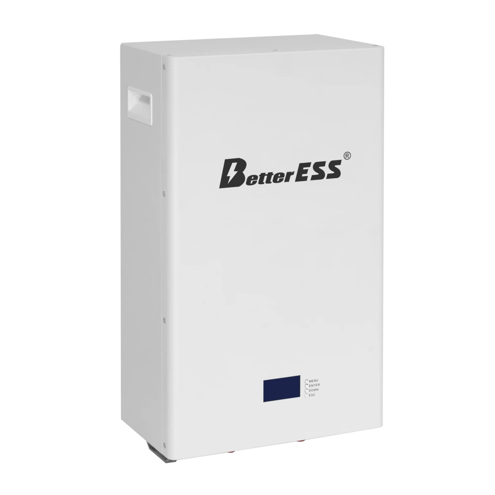 51.2V 200Ah Wall Mounted 10kWh LiFePO4 Battery Home Powerwall 48V System Battery