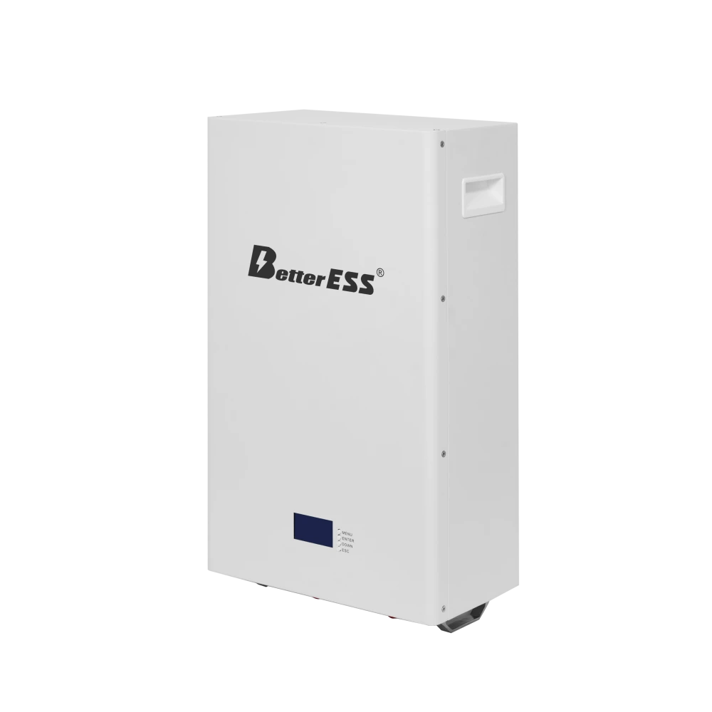 51.2V 200Ah Wall Mounted 10kWh LiFePO4 Battery Home Powerwall 48V System Battery