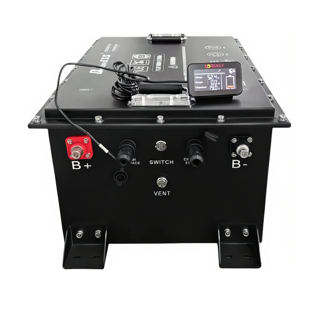 BetterESS 48V 105AH Lithium Golf Cart Battery, 100A BMS