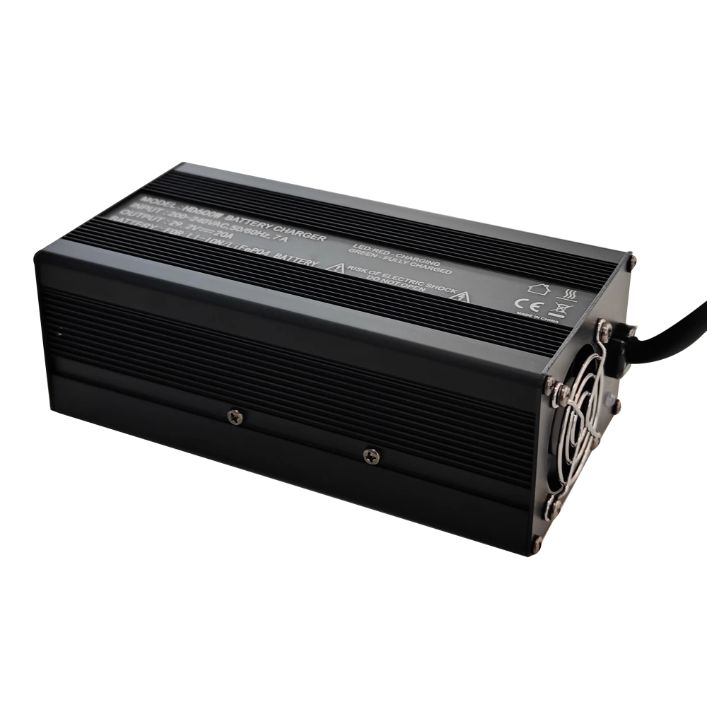 29.2V 20A Intelligent AC-DC 12V Lithium Iron Phosphate Battery Charger