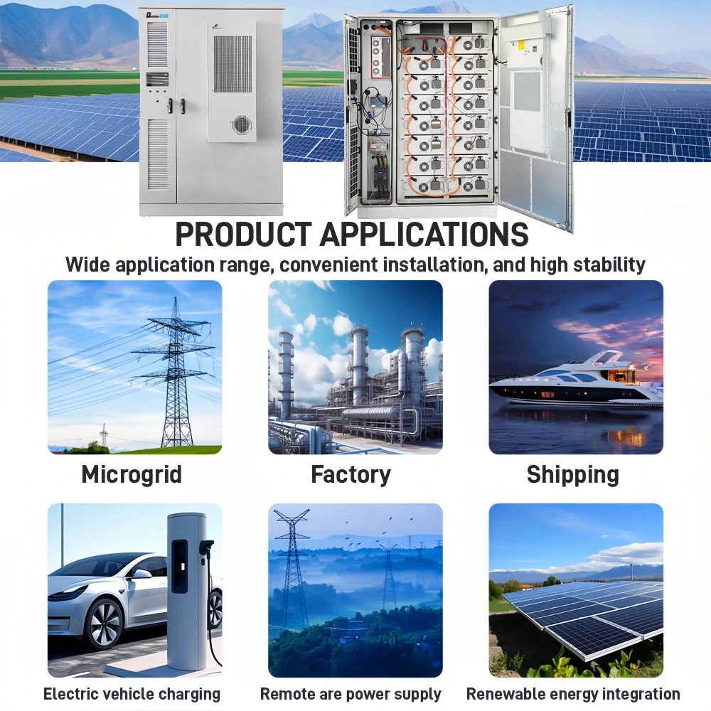 High Voltage 768V 215KWH Cabinet Solar Power Energy Storage System Container BESS